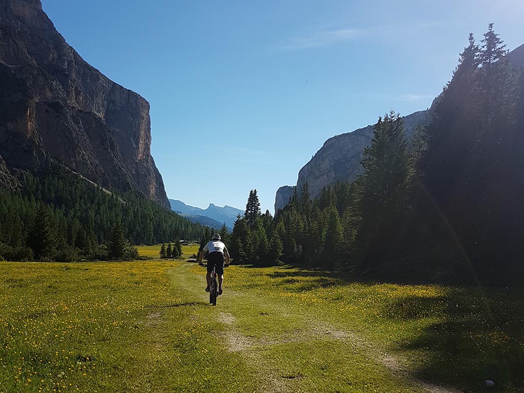 Mountain biking in Vallunga